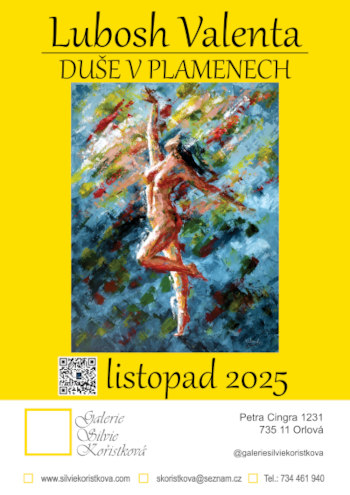 plakát výstava Galerie Silvie Kořistkové