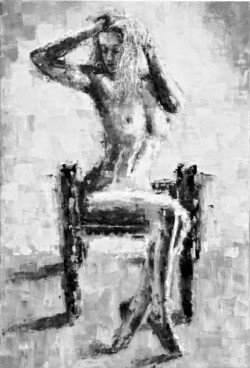 Painting, artistic nude, Early Morning