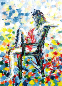 artistic nude painting, Sunday Afternoon