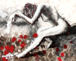 original painting, Bad News II