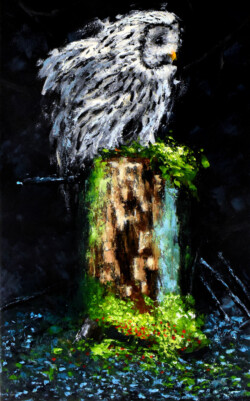 Painting "Loner" by Lubosh Valenta